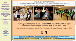 Desktop Screenshot of abcdanse-voisins.com